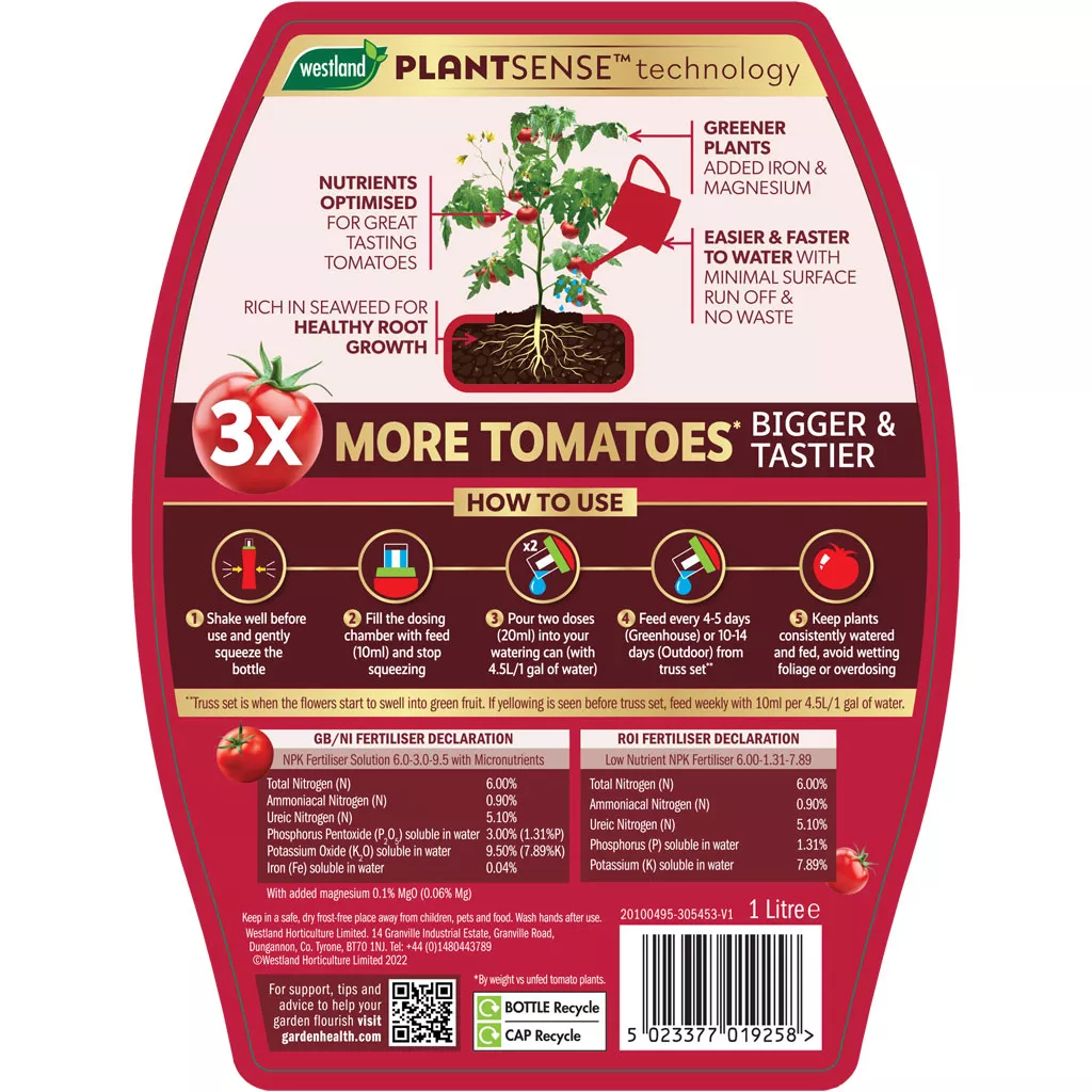 Westland Big Tom Super Tomato Food 1L - Image 2
