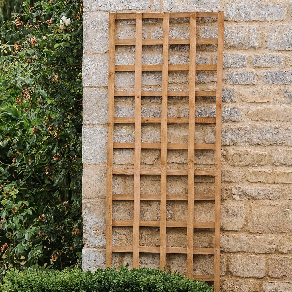 Gardman Heavy Duty Trellis Panel 1.8x0.3m Tan - Image 2