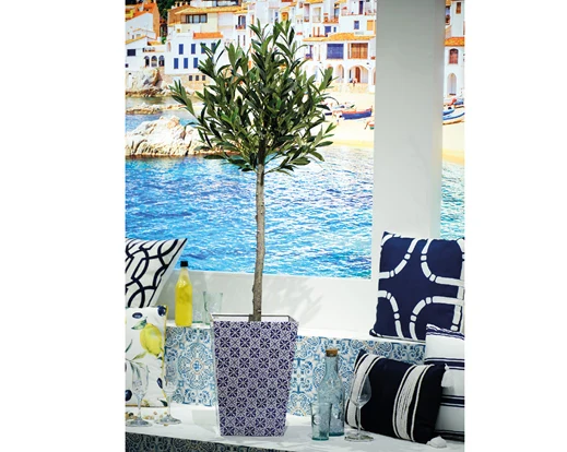 Artificial Olive Tree In Pot (120x45cm) - Image 2