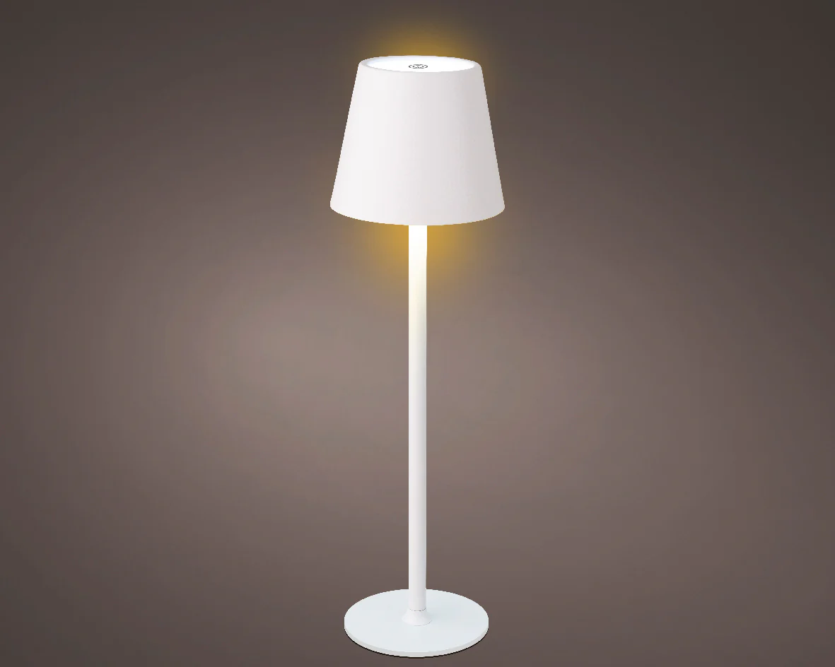 Lumino 37cm LED Table Lamp - White