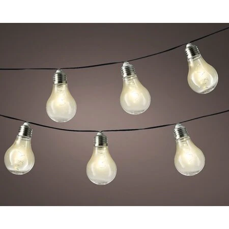 Solar String Lights with Flashing Effect 50 LED