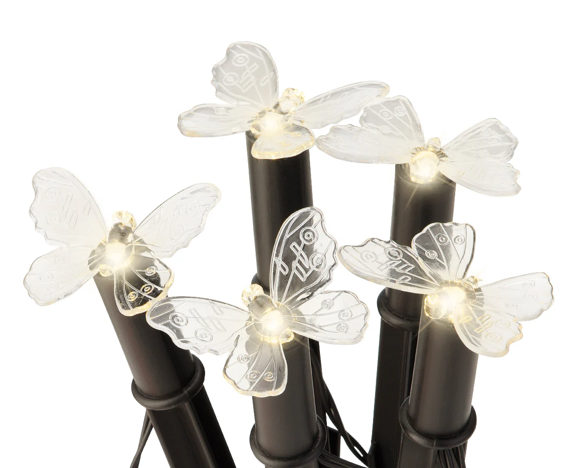Lumino - Solar Stake with butterflies/bees - Image 3