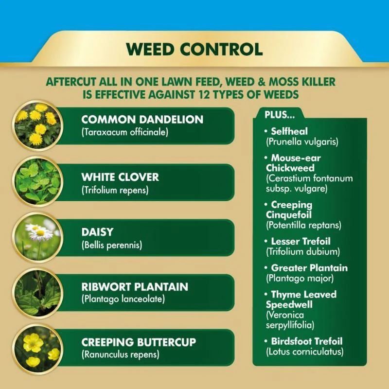 Westland Aftercut All in One Lawn Feed, Weed and Moss Killer 80sqm Spreader - Image 2