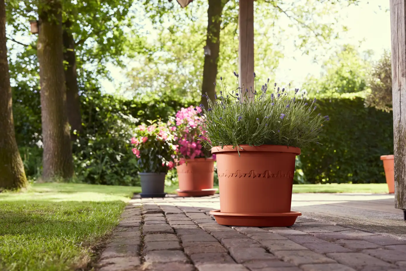 Algarve Cilindro 30cm Terracotta - Image 6