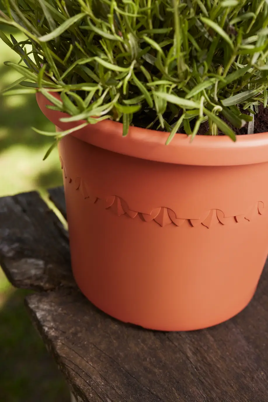 Algarve Cilindro 30cm Terracotta - Image 7