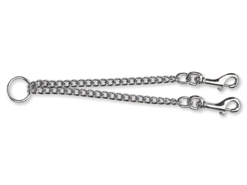 Ancol Chain Coupler For 2 Dogs Medium