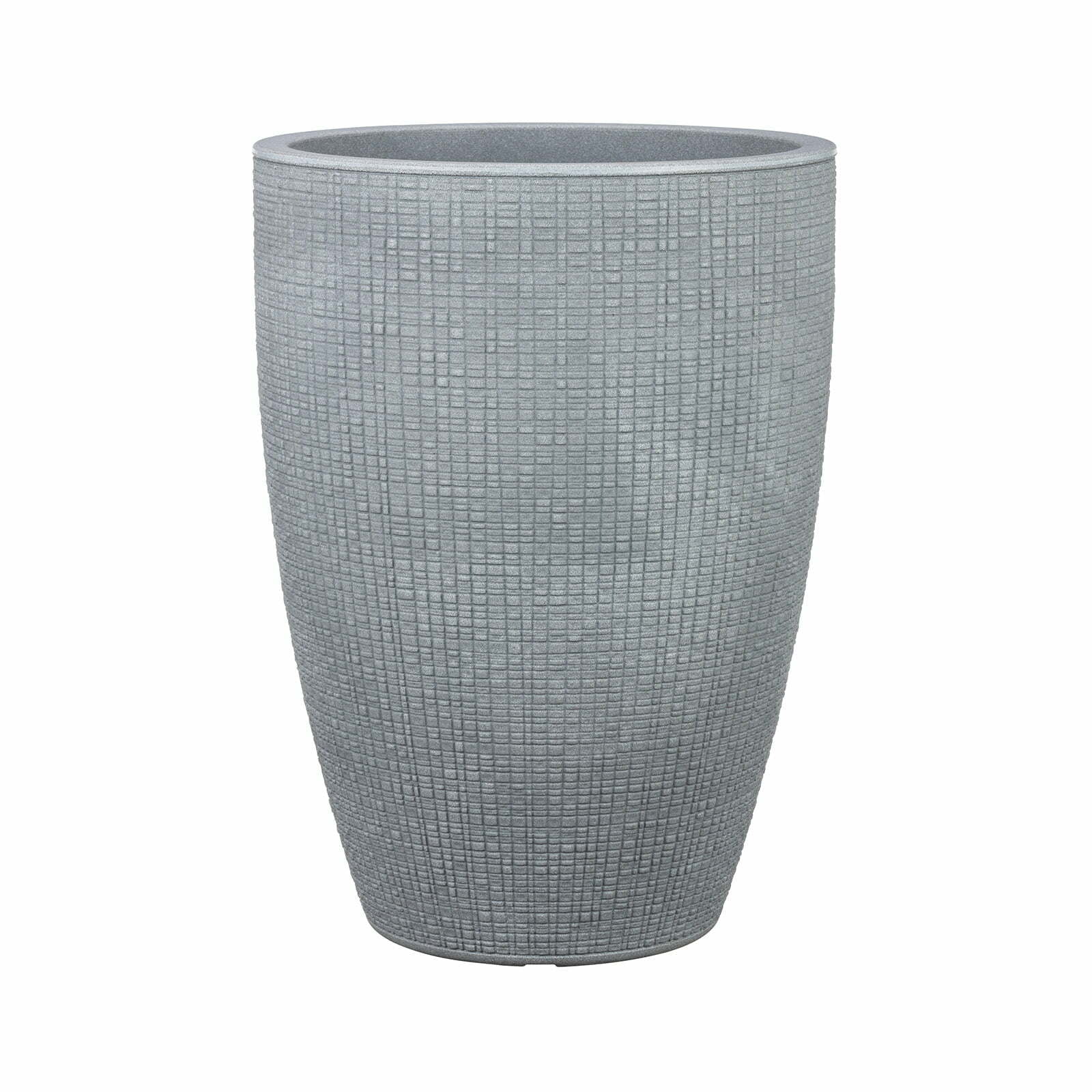 Apta Weben High Planter 40cm Grey Planter