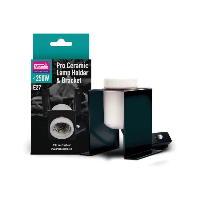 Arcadia Ceramic Lamp Holder And Bracket Pro