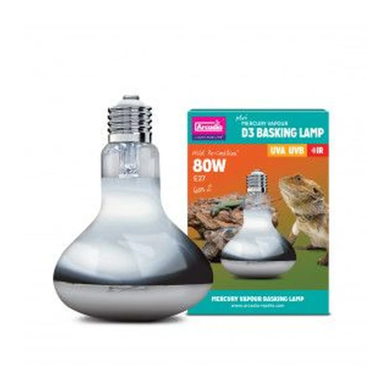 Arcadia D3 UV Basking Lamps 2nd Generation 80w