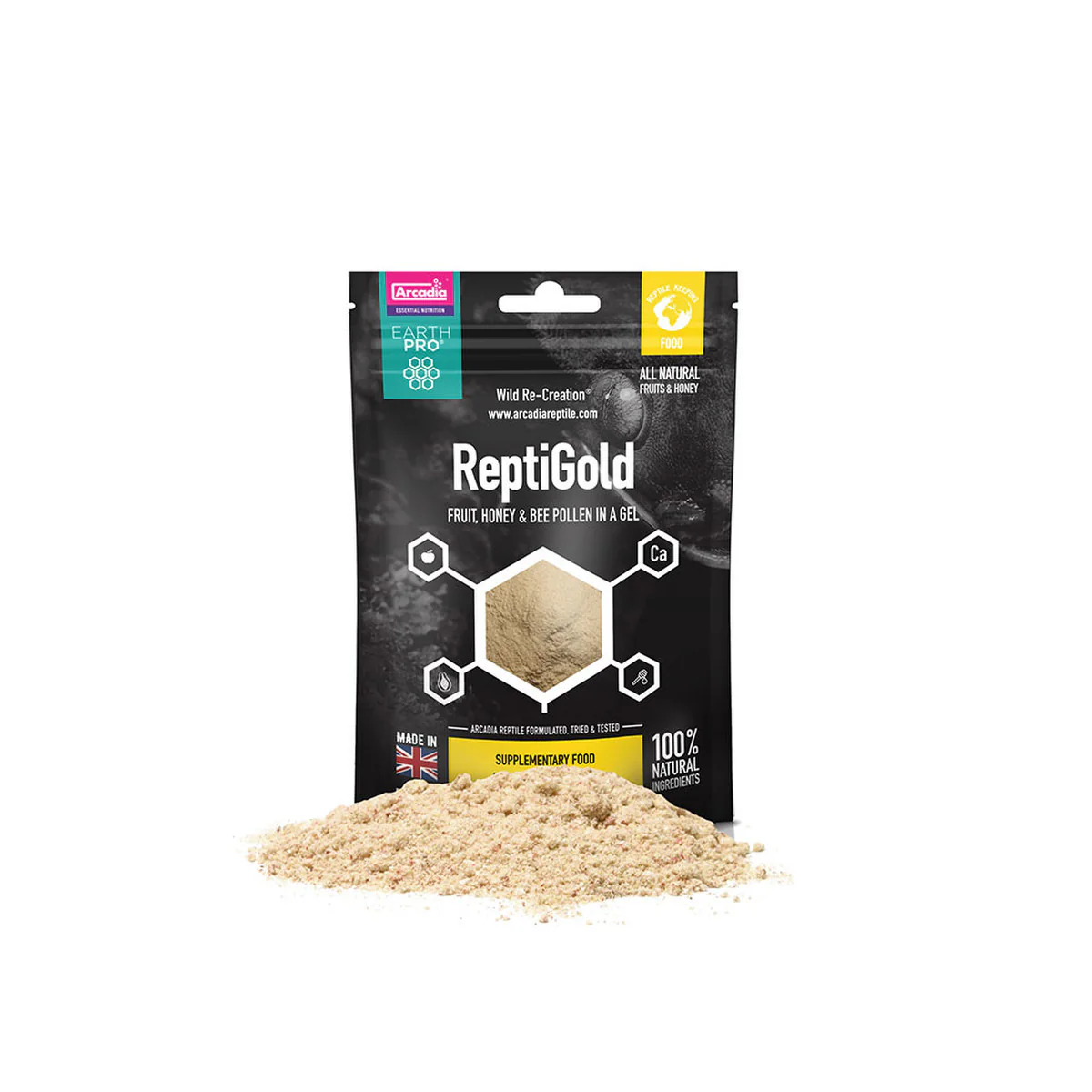 Arcadia Earth Pro Jellypot Gold, Repti Gold (50 Grams) - Image 2