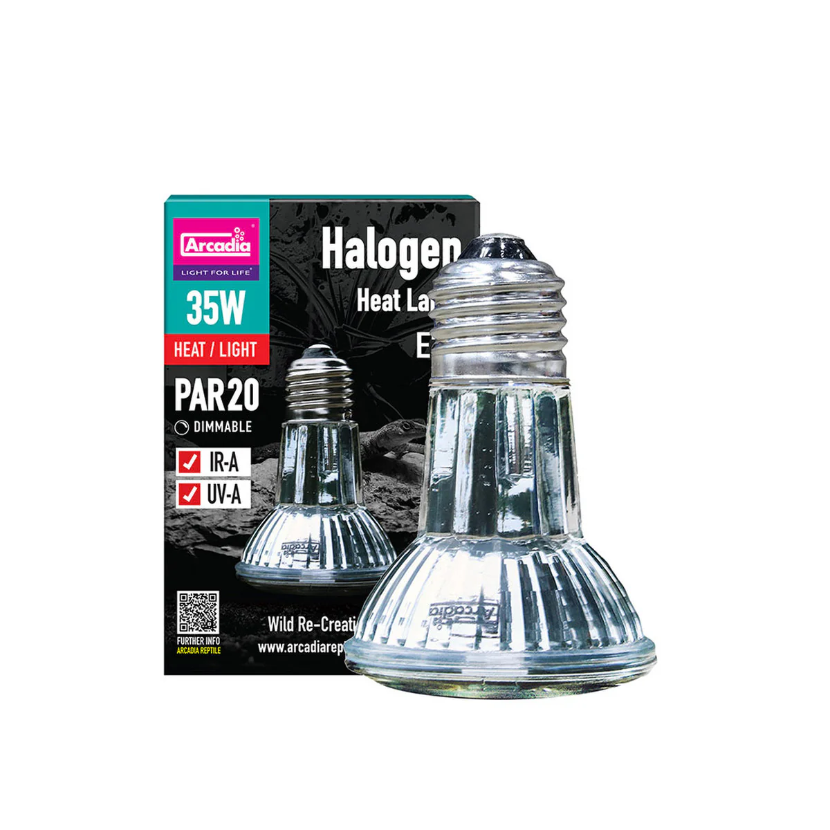 Arcadia Reptile 35w Halogen Flood, 240v E27 - Image 4