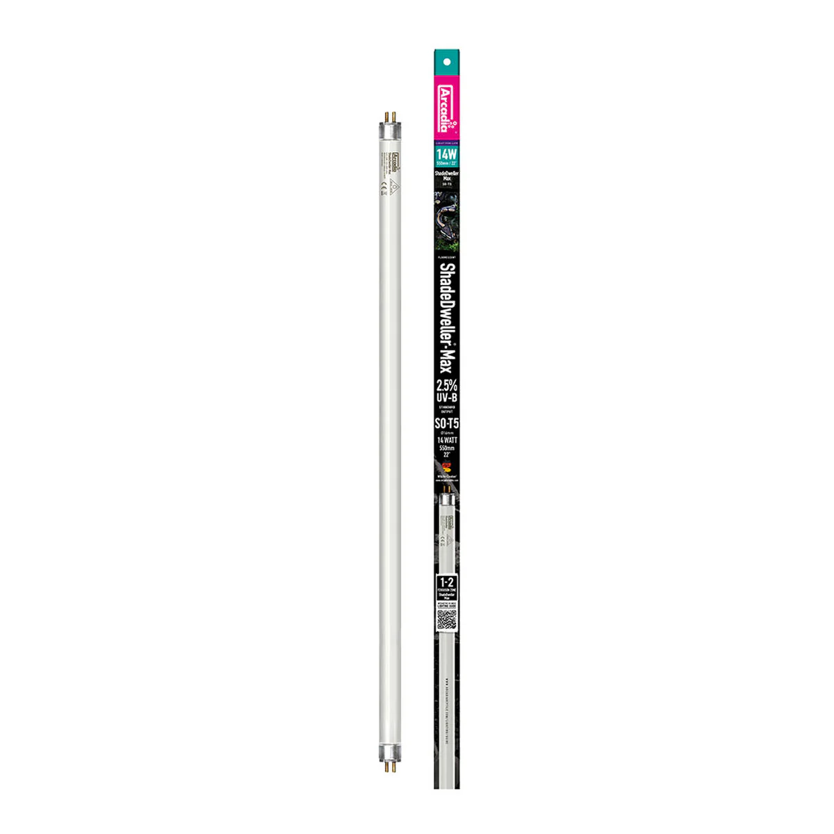 Arcadia ShadeDweller 2.5% UV Lamp 14 Watt
