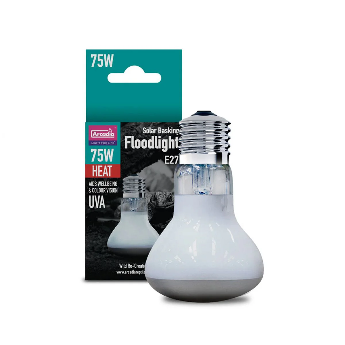 Arcadia Solar Basking Floodlight 75 Watts