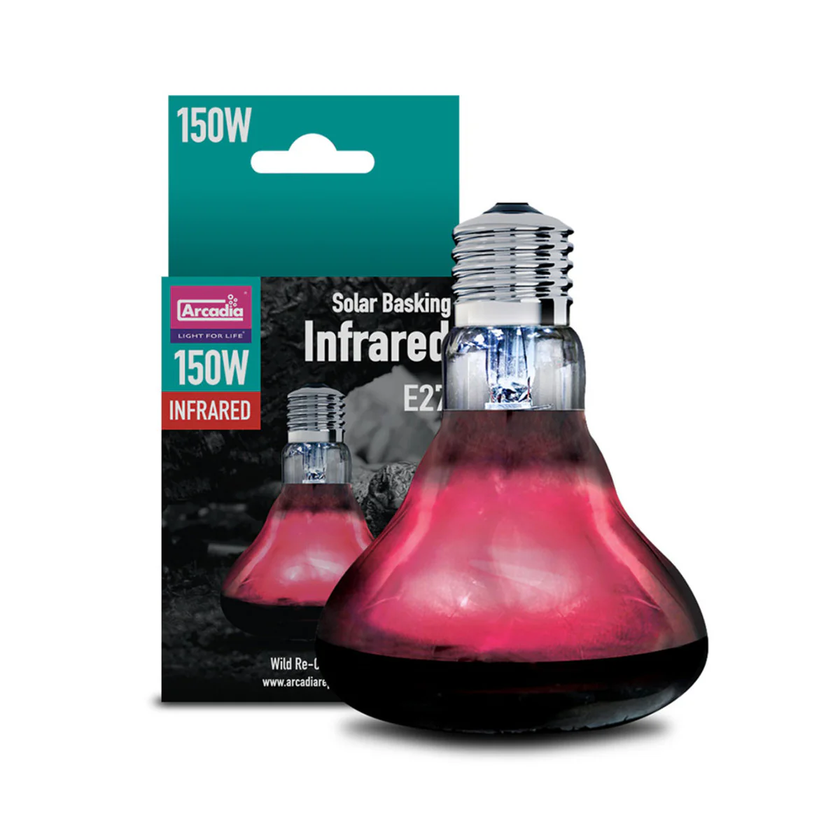 Arcadia Solar Infrared Lamp 150 Watt
