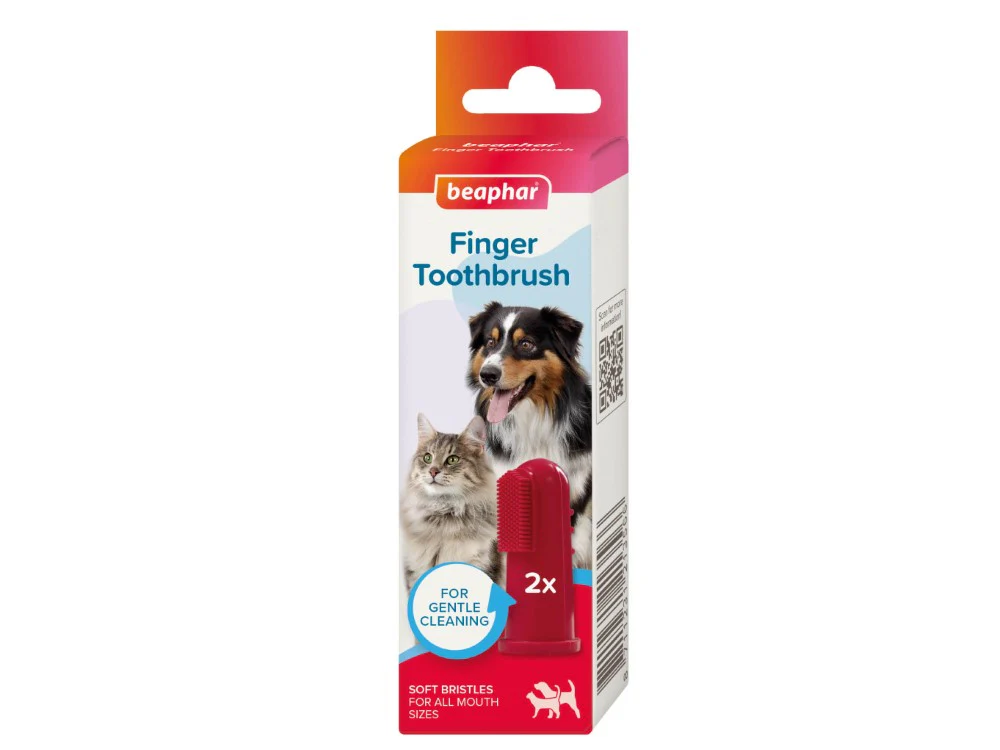 Beaphar Finger Toothbrush 2PK - Image 2