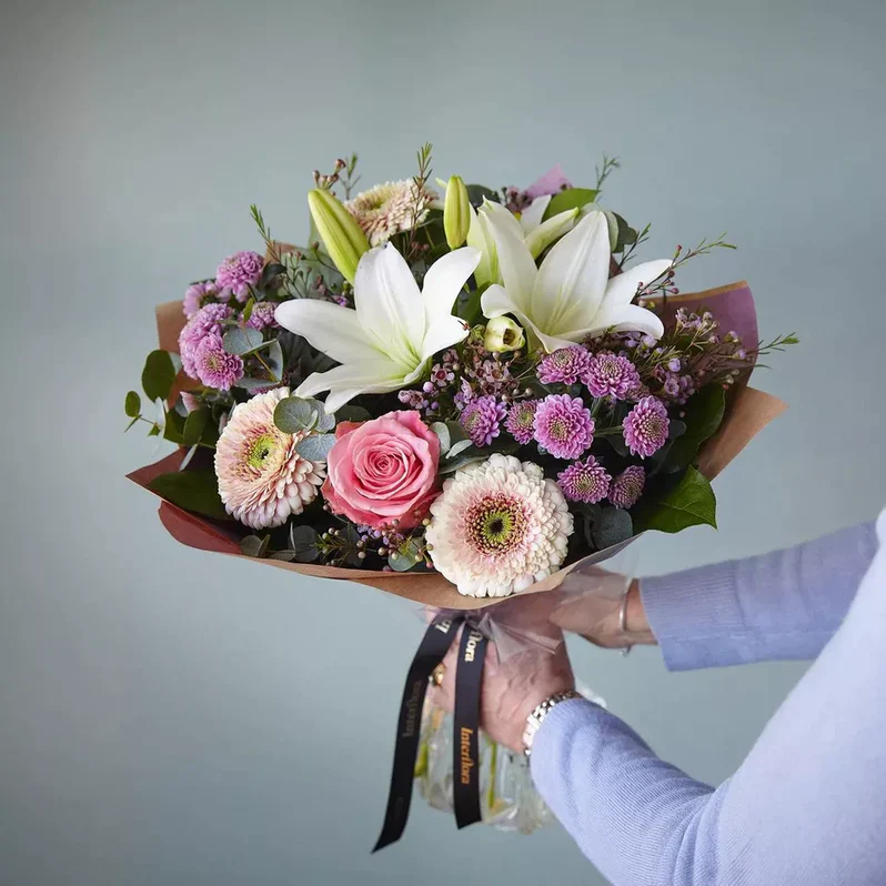 Beautiful Handcrafted Pastel Bouquet - Image 3