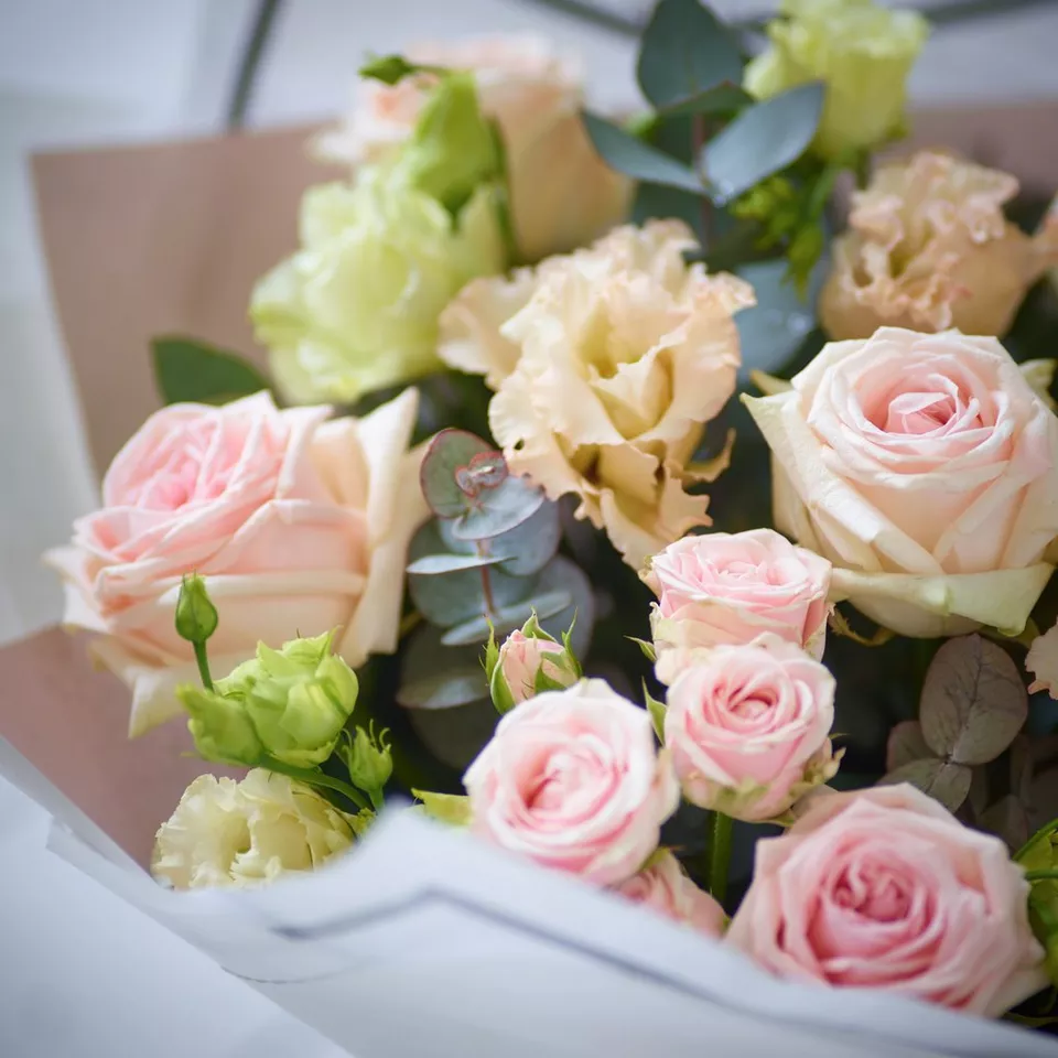 Beautifully Simple Pink Bouquet - Image 4