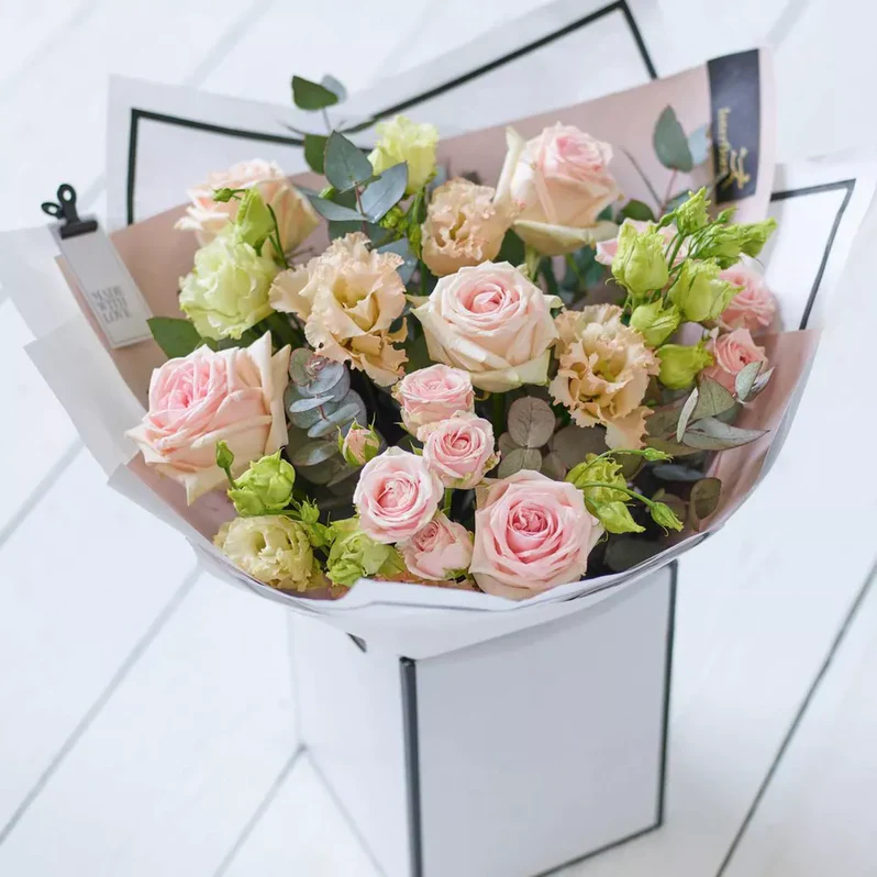 Beautifully Simple Pink Bouquet - Image 3