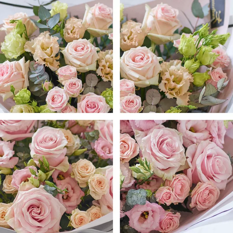 Beautifully Simple Pink Bouquet - Image 3