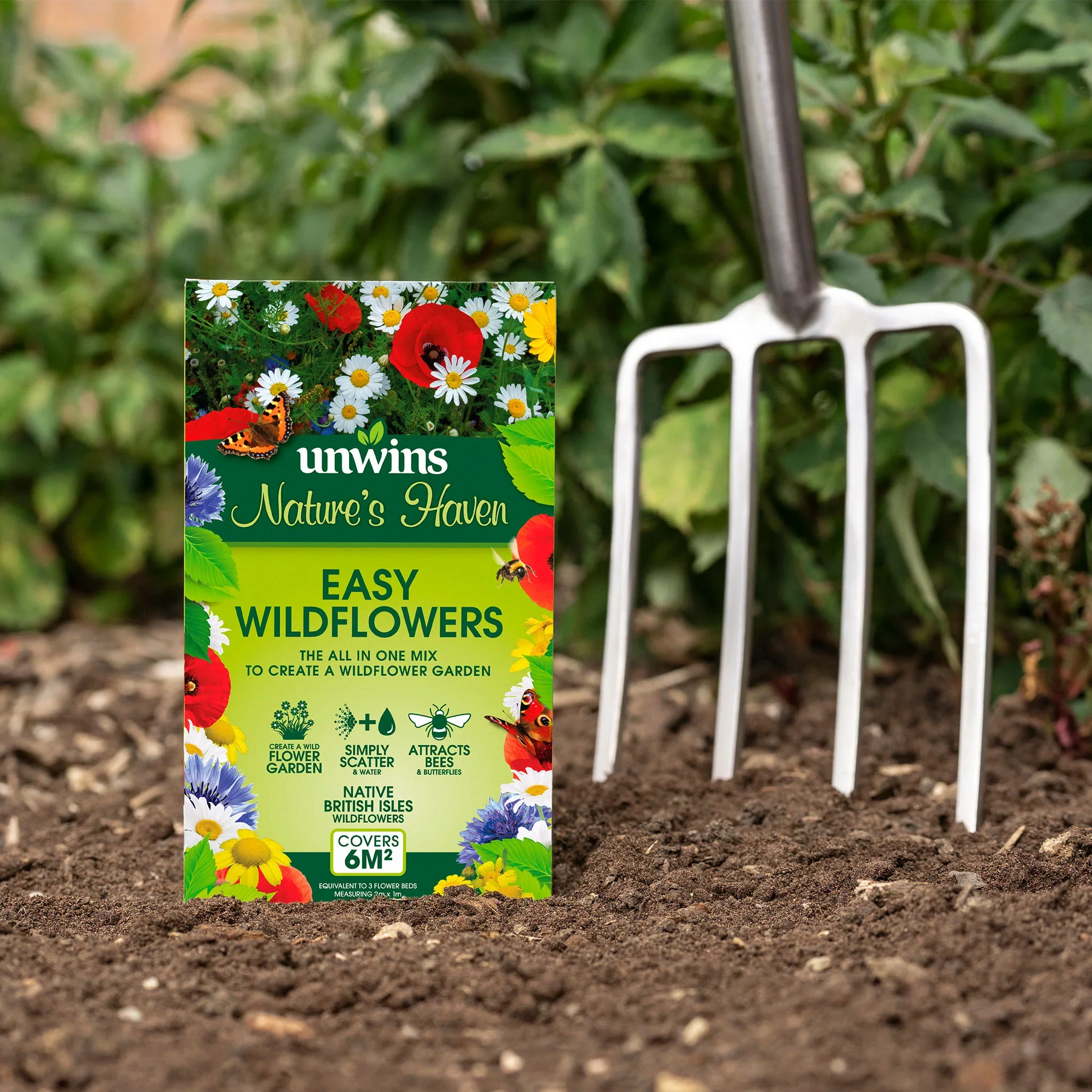 Bee Friendly - Natures Haven Easy Wildflower Mix 4kg - Image 3