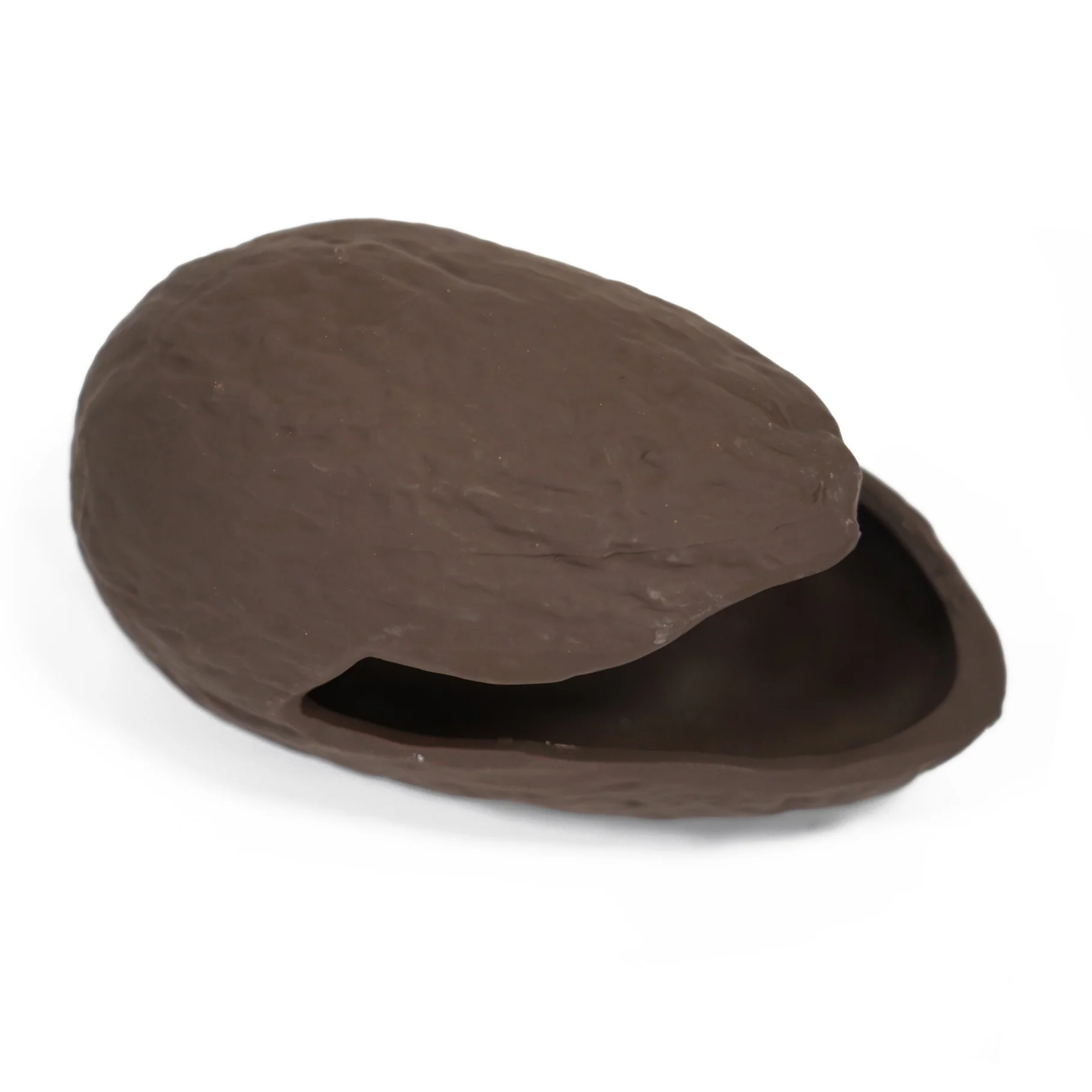 Betta Terra Egg Ceramic Hide Cave 18.5cm x 10cm x 9.3cm