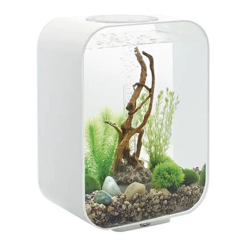 biOrb Life Aquarium 15 Litre with Multi Colour LED Light-Remote Control White - Image 2