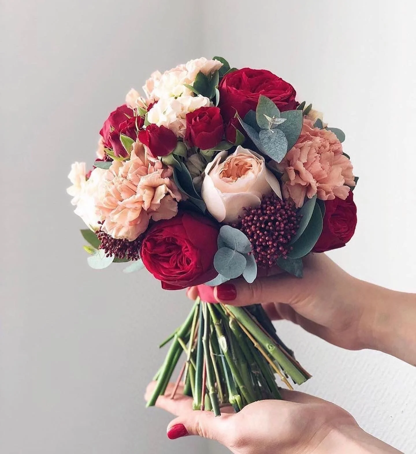Bridal Bouquet Peachy Bloom