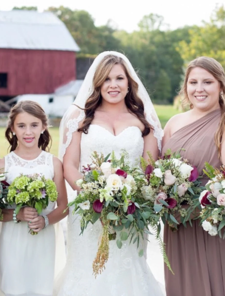 Bride and Bridesmaid Bouquets