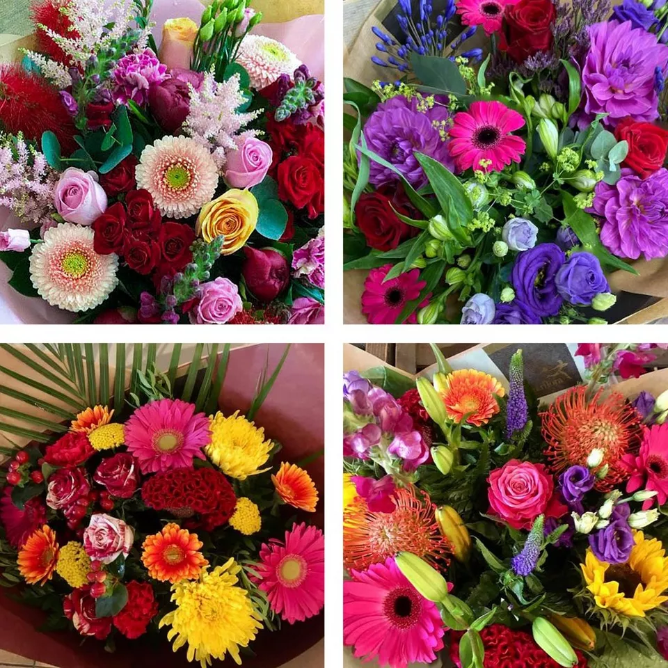 Bright Handcrafted Thank You Bouquet - Image 2