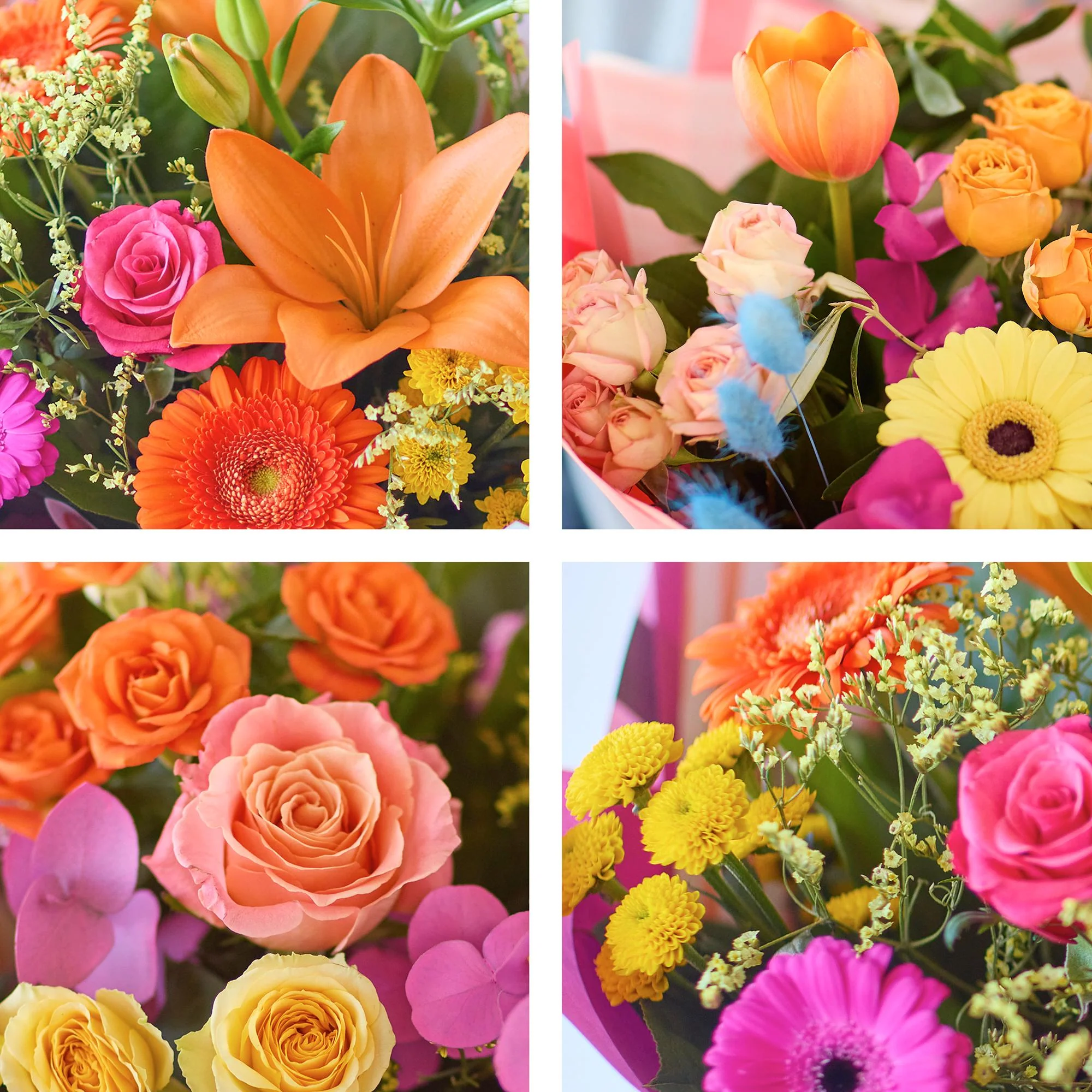 Bright Mother's Day Bouquet With Chocolates & Card - Image 2