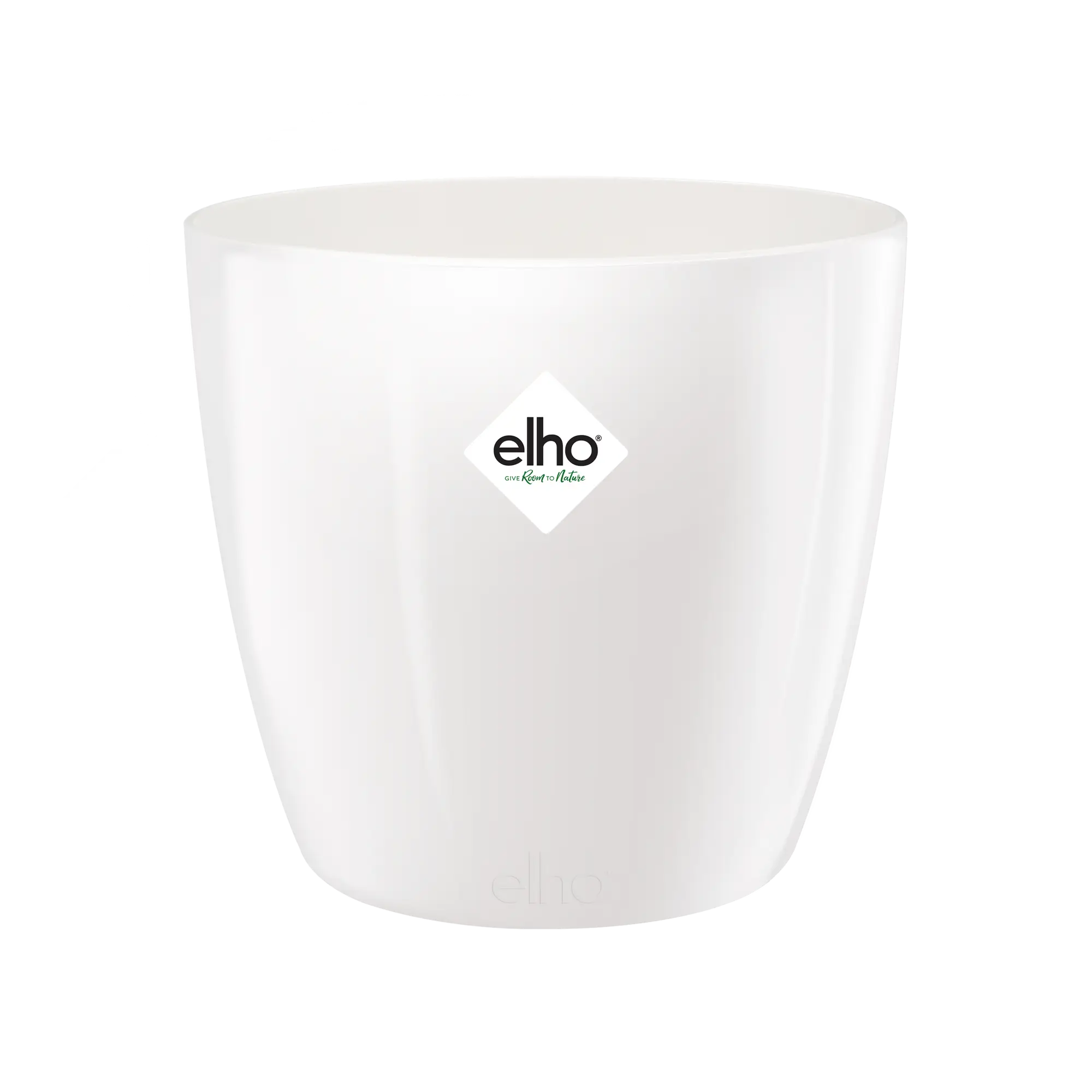 Elho Brussels Diamond Round White 18cm - Image 2