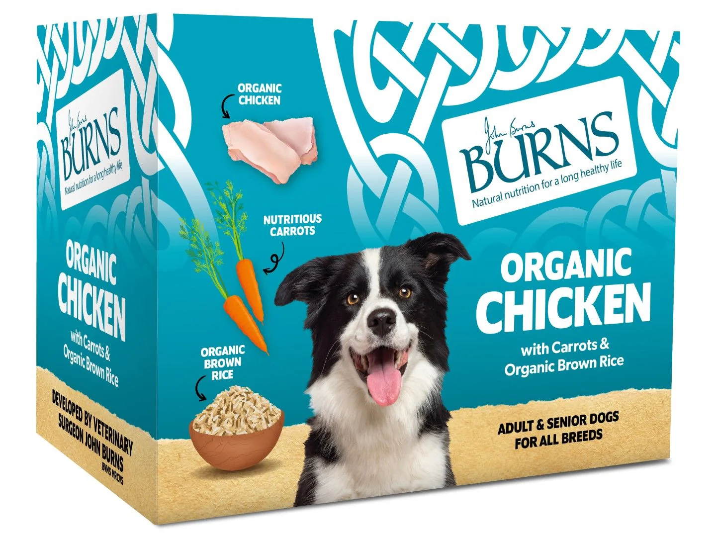 Burns Organic Chicken 395g - Image 2