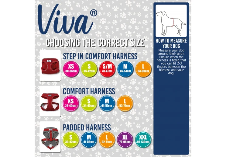 Ancol Viva Comfort Harness Medium 44-57cm Pink - Image 4