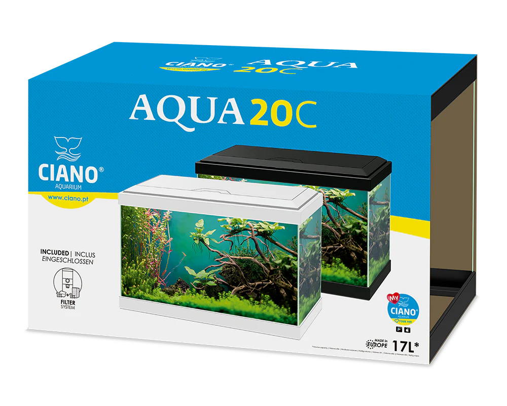Ciano Aqua 20 Classic Black With Filter (17 Litre) - Image 3