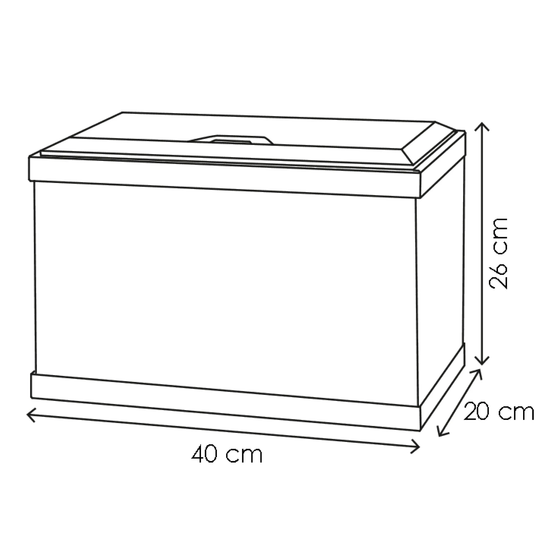 Ciano Aqua 20 LED Black With Light 17 Litre - Image 3