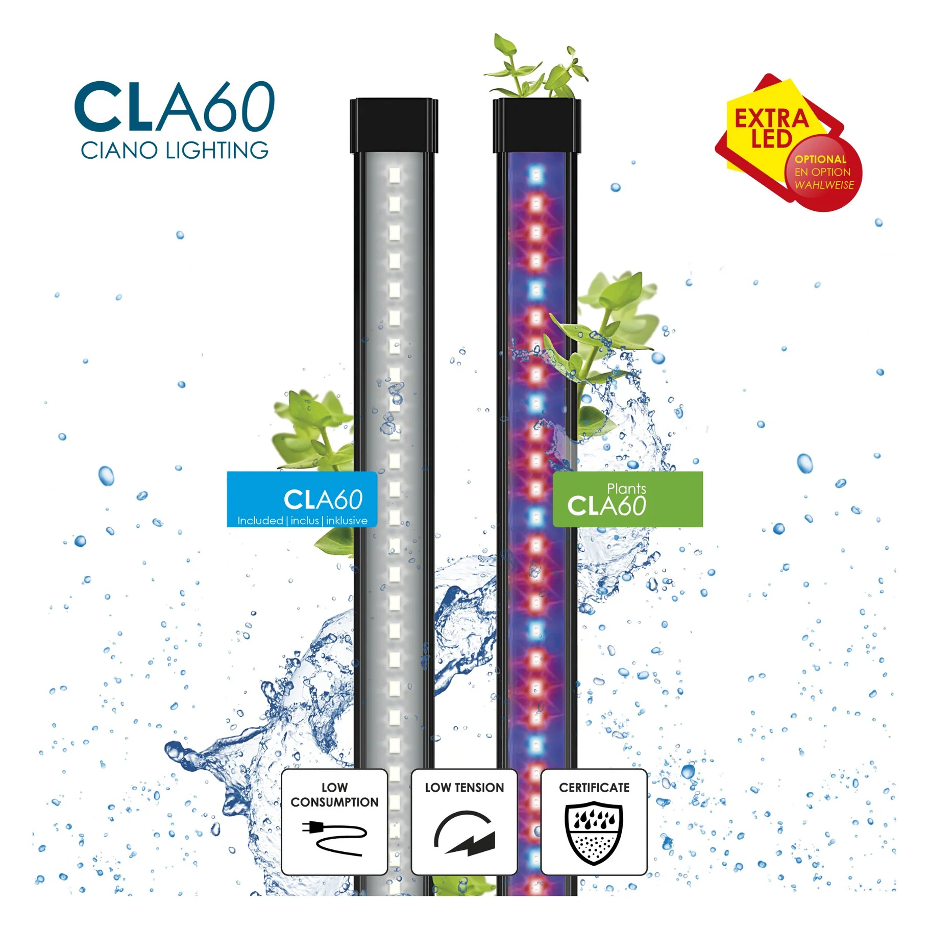 Ciano Aqua 85 LED Black 74 Litre - NEW MODEL - Image 3