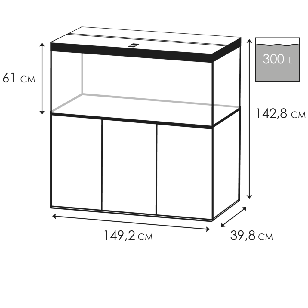 Ciano Emotions Pro 150 Mystic Aquarium With FREE Cabinet 300 Litre - Image 3
