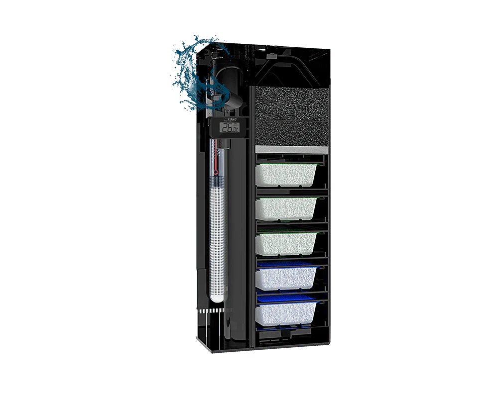 Ciano Emotions Pro 60 Black Aquarium With FREE Cabinet - Image 4