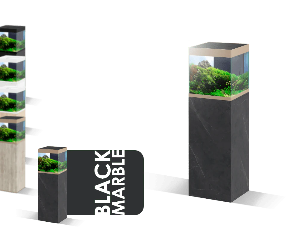 Ciano Emotions Pro 40 Black Marble Aquarium  With FREE Cabinet 52 Litre - Image 2