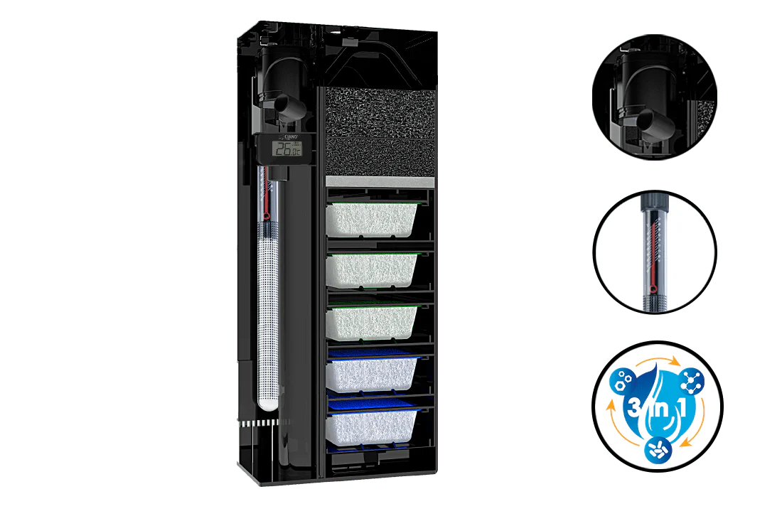 Ciano Emotions Pro 100 White Aquarium With FREE Cabinet 201 Litre - Image 4
