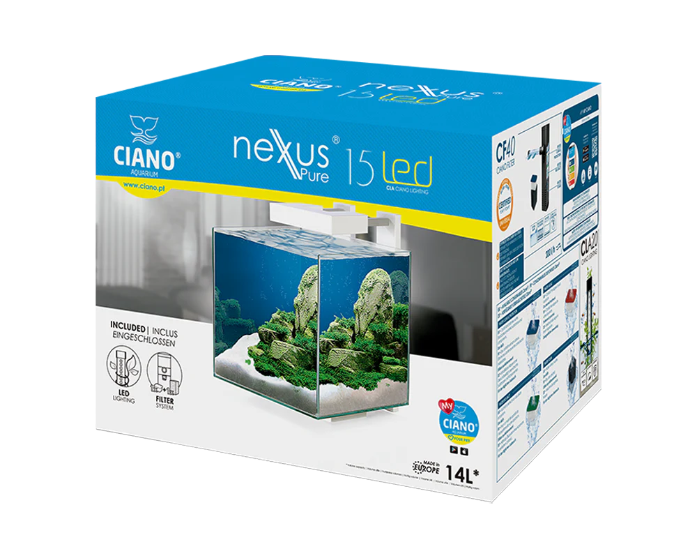 Ciano Nexus Pure Cube 15 With LED Lights 14 Litre - Image 3