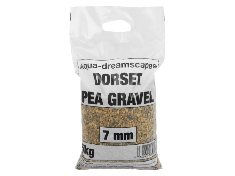 Dorset Aquarium Pea Gravel 1/4" 7mm 5kg