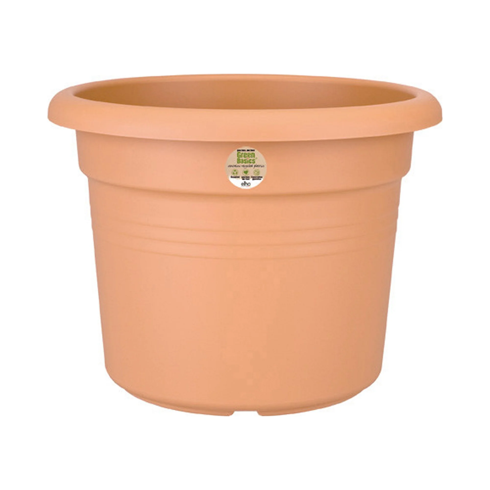 Elho green Basics Cilinder 35cm Mild Terracotta Colour