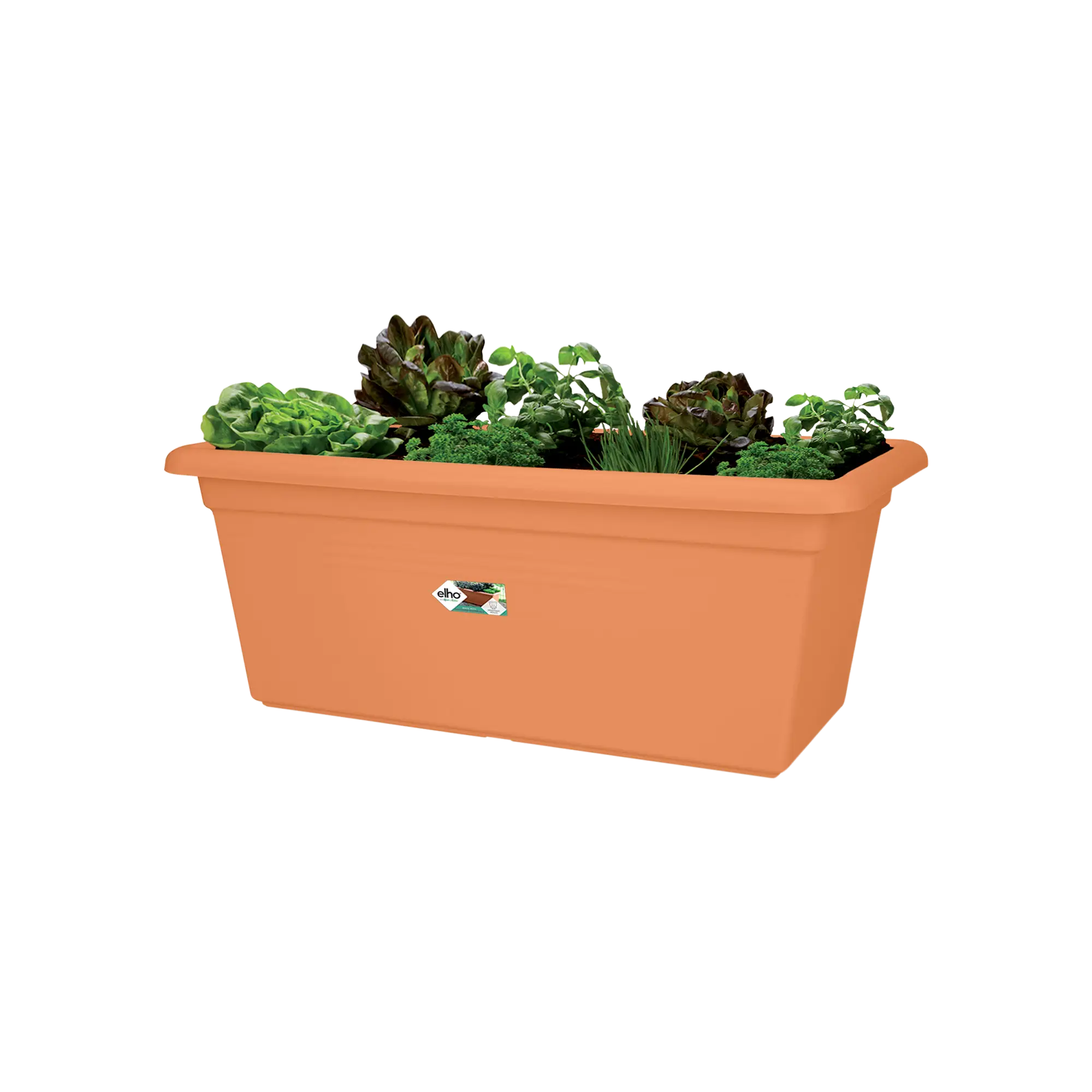 Elho Green Basics Garden xxl 60cm Mild Terracotta colour - Image 3