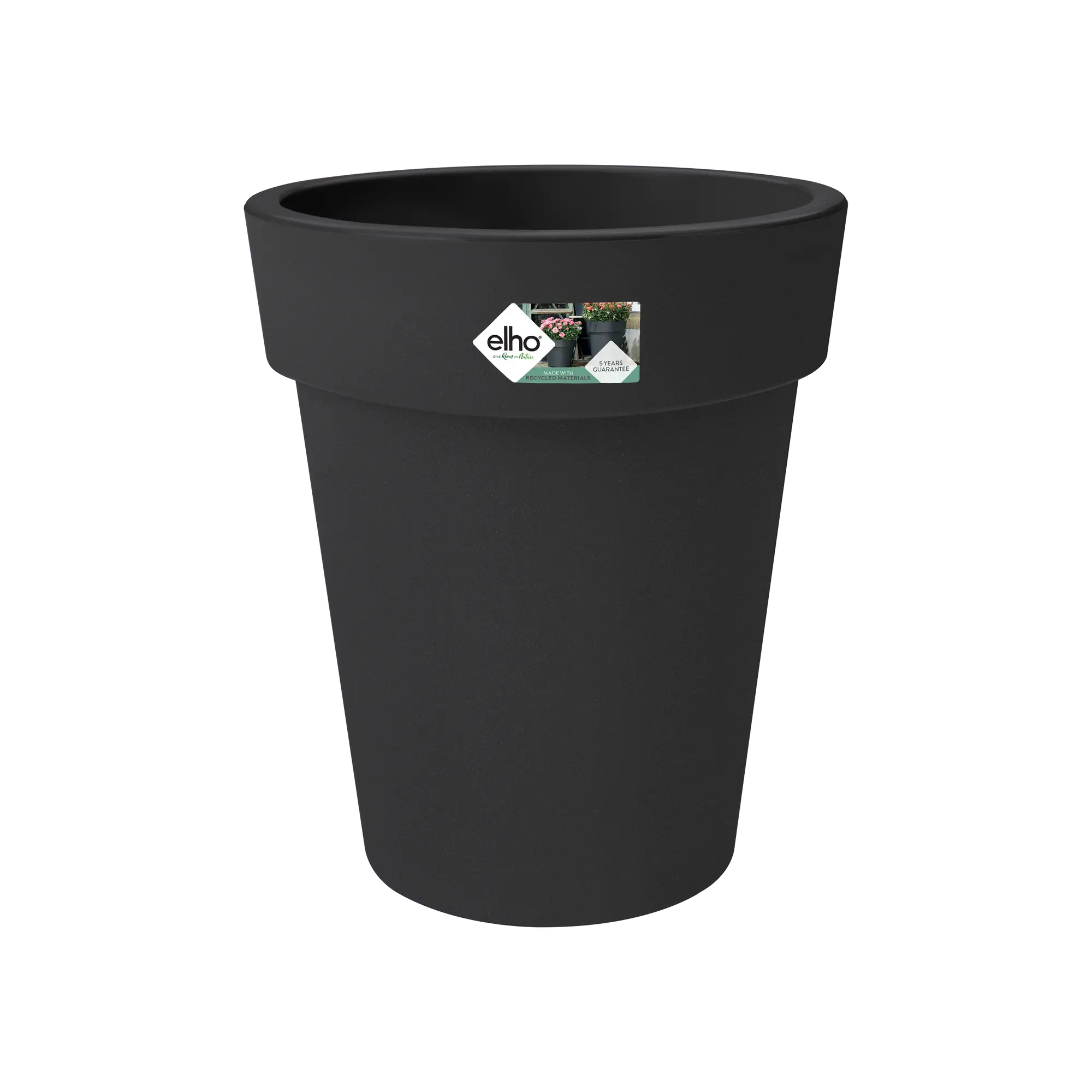 Elho Green Basics Top Planter High 35cm Living Black - Image 2