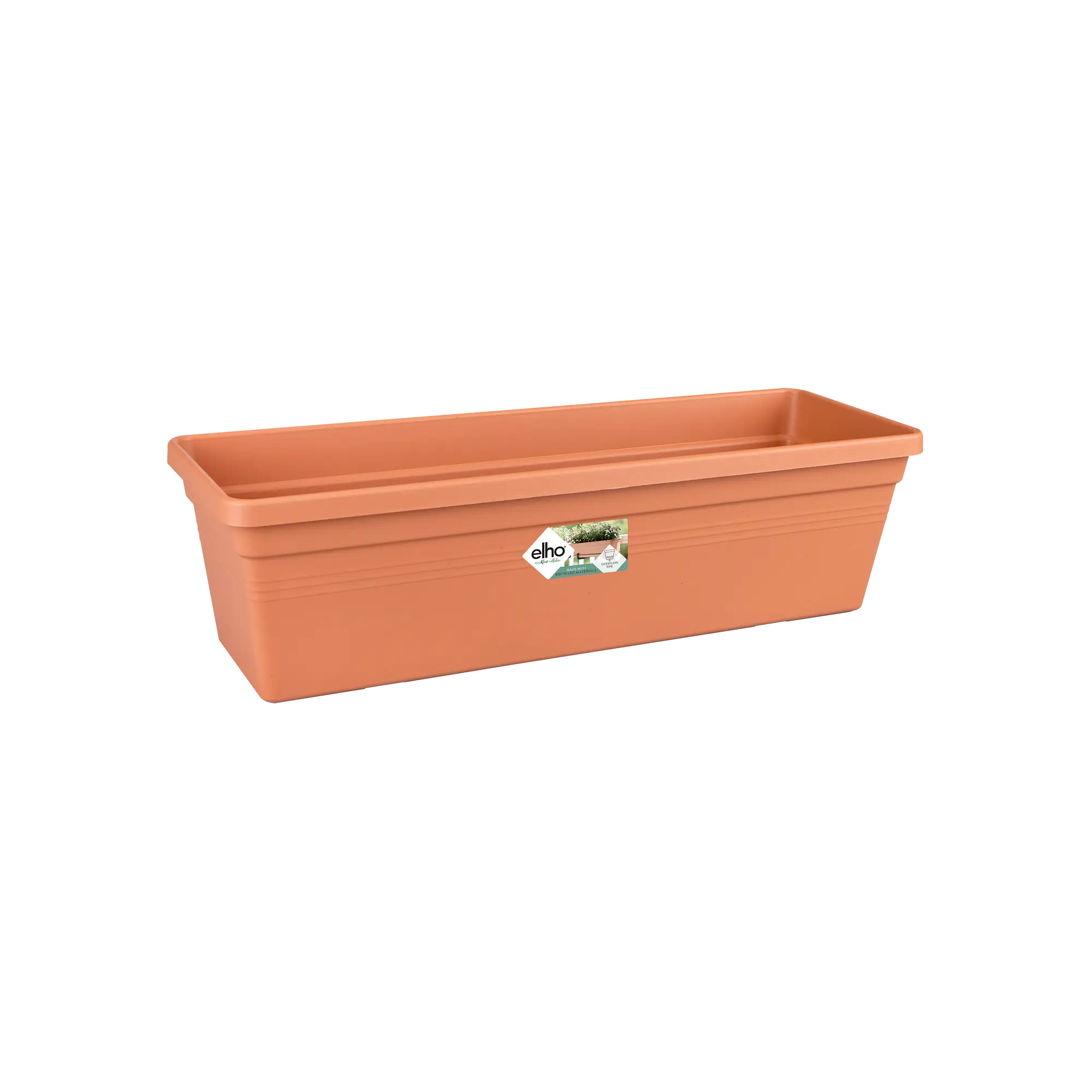 Elho Green Basics Trough 60cm Terracotta - Image 2