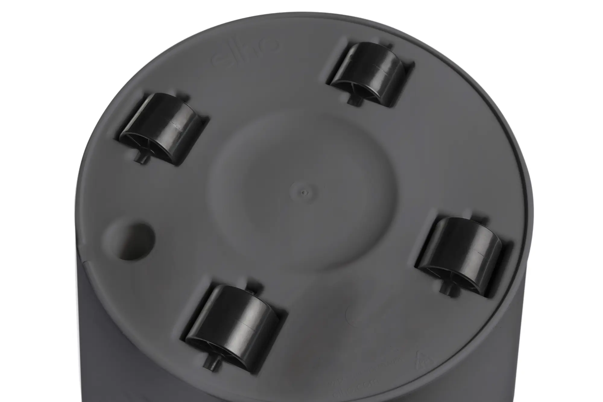 Elho Loft Urban Round Wheels 60cm Anthracite - Image 5