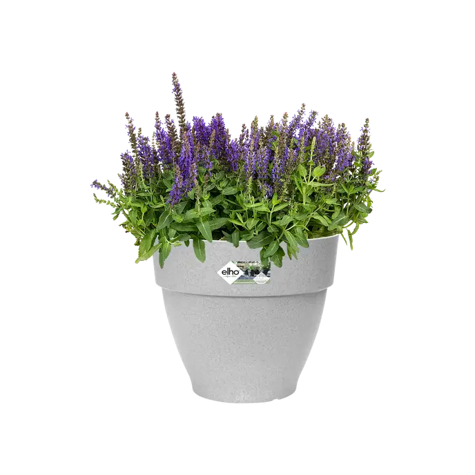 Elho Vibia Campana Round Living Concrete 30cm - Image 2
