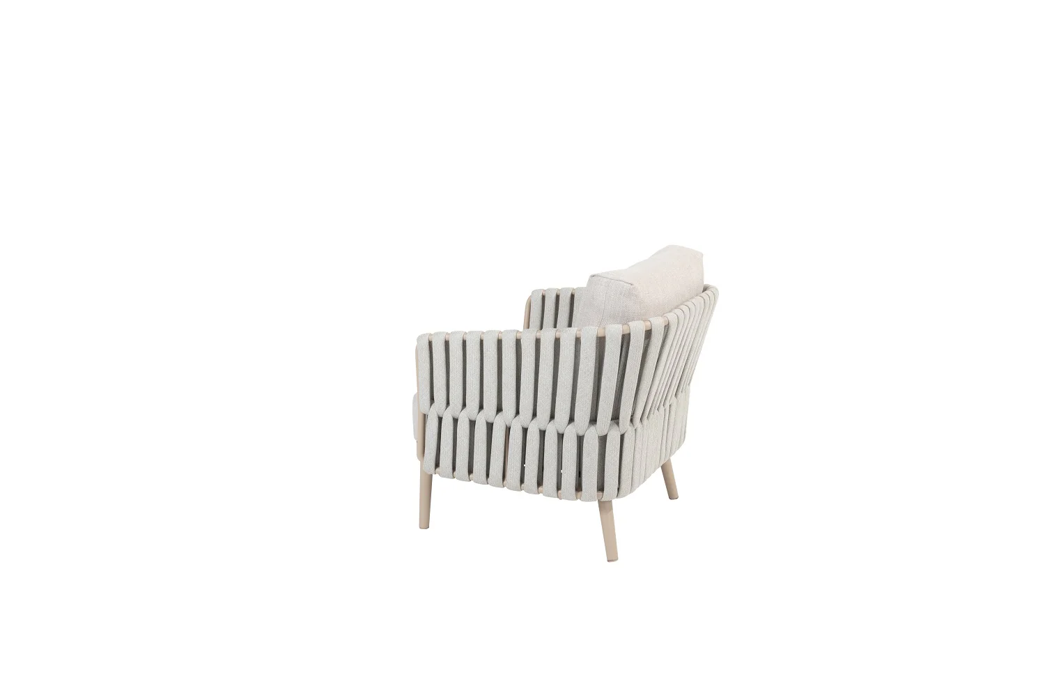 Eva Lounge Set with Monroe Coffee Tables and Gentle Teak Support Table - Image 6