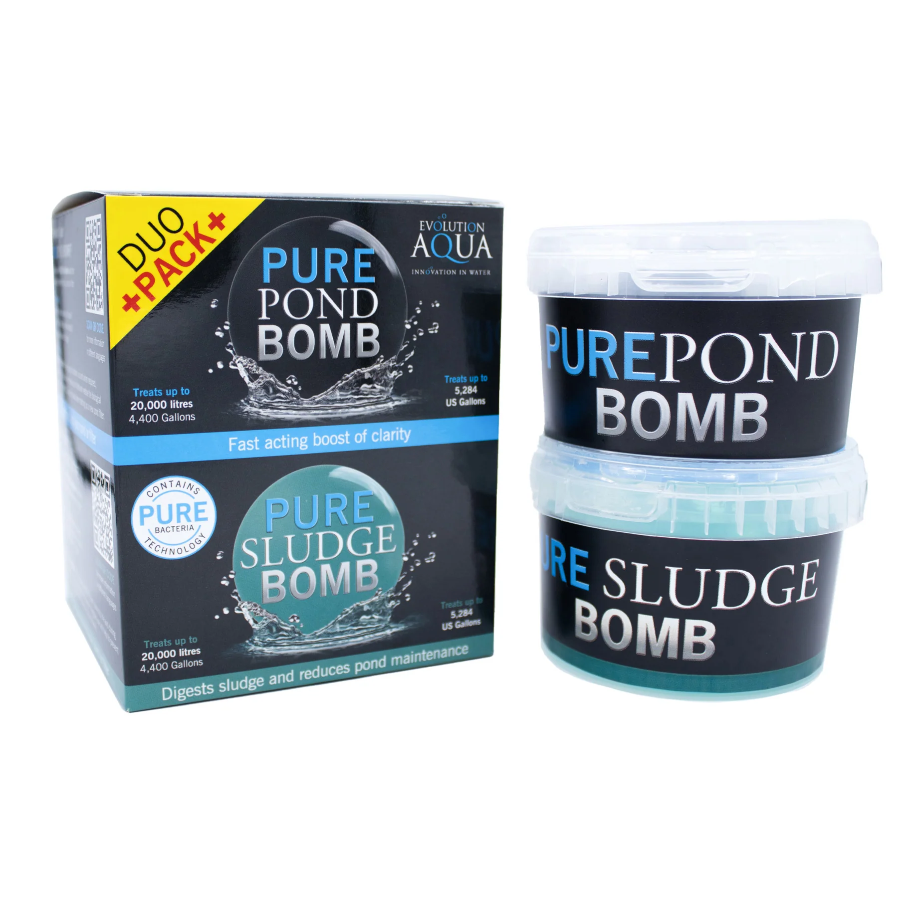 Evolution Aqua Pond Bomb & Sludge Bomb Duo Pack - Image 2